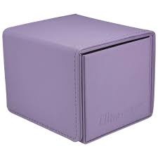 Ultra Pro Deck Box: Vivid - Purple (Alcove Edge) 100+ UPR15915